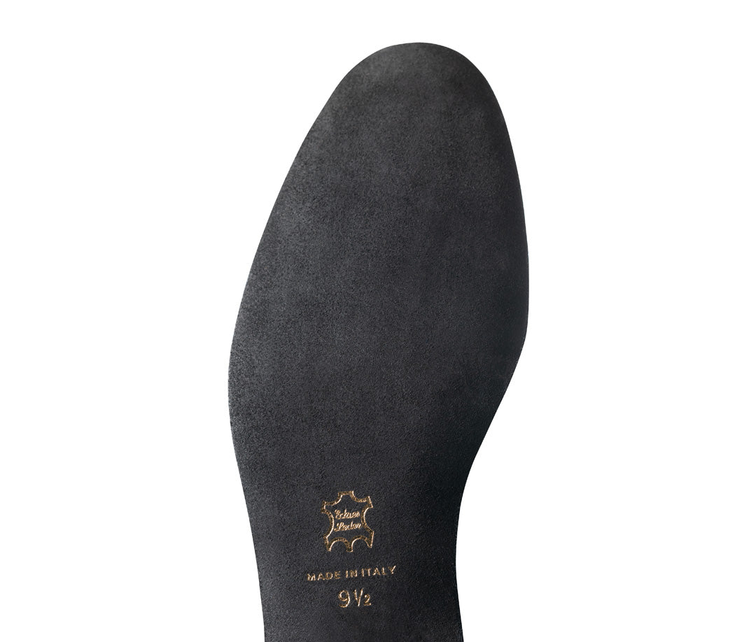 Werner Kern Como Men's Hand-Braided Black Nappa Leather Ballroom Dance Shoe