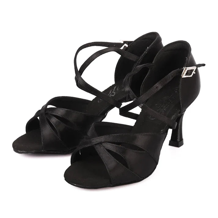 BD Latin Dance Shoes with Cut Outs BD 2363_SALE