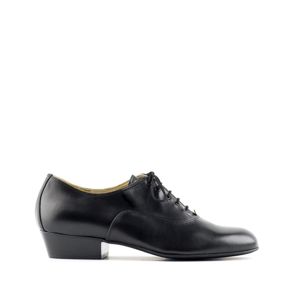 Paoul Balanceo Mens Argentine Tango Dance Shoe in Black Leather