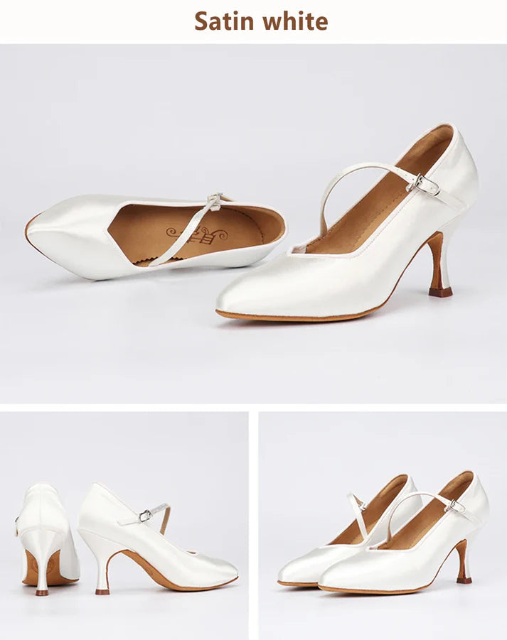 BD Dance Ladies Single Strap Standard Ballroom Shoe 138_SALE