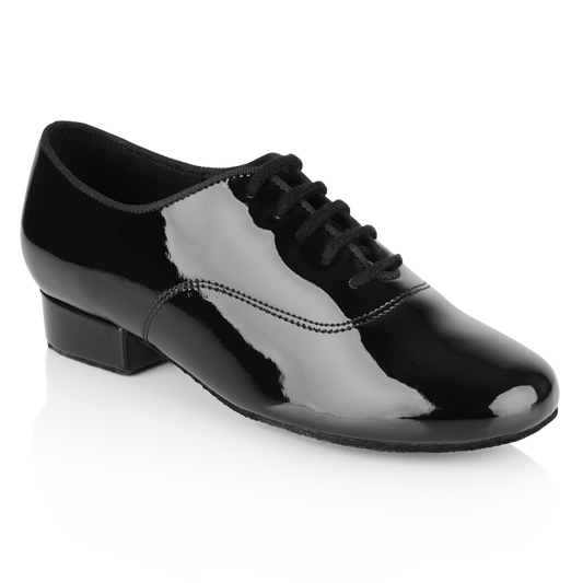 Ray Rose 331 Chinook Black Patent Leather Boy`s Standard Ballroom Shoe
