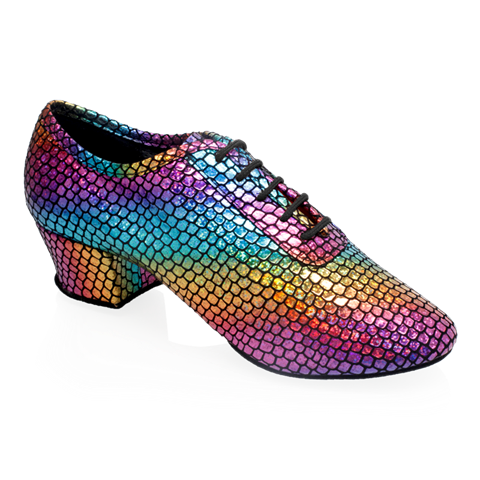 Ray Rose 415 Solstice Rainbow Leather Ladies Practice Dance Shoe