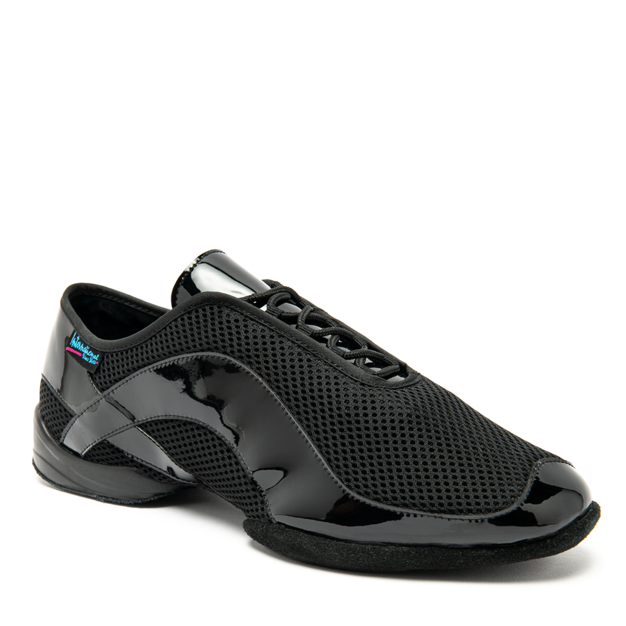 International Dance Shoes IDS Unisex Tempo AirMesh/Patent International Dance Shoes IDS Unisex Tempo AirMesh/Patent