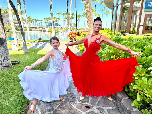 Stepping into Success: A Mother-Daughter Duo Dominates Heart of America Dancesport Competition