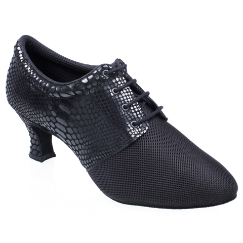 Ray Rose 413 Artemis Black Croc Ladies Practice Dance Shoes 413ra