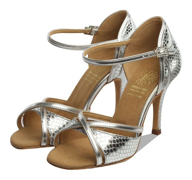 Supadance Ladies Latin Dance Shoe with Crossover Vamp 1073_SALE