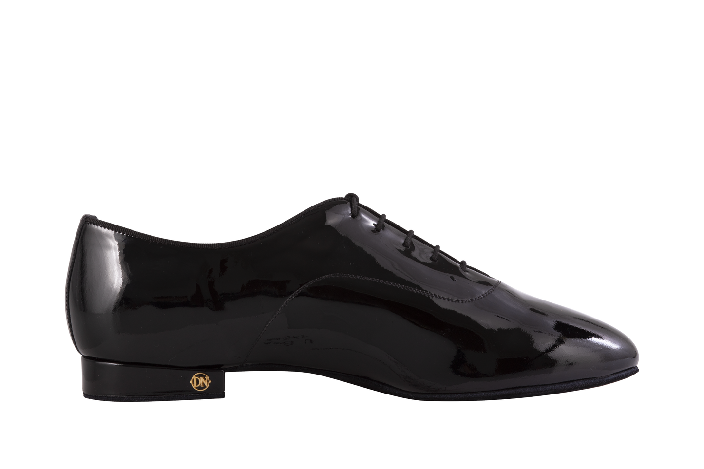 Dance Naturals 117 Lido Men's Ballroom Dance Shoe Available in Black Patent or Black Fabric