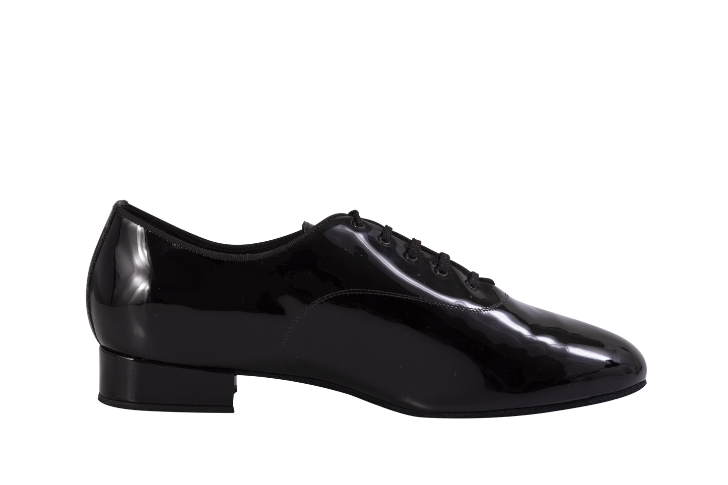 Dance Naturals 11 Galeone Men's Black Patent Leather Ballroom Dance Shoe