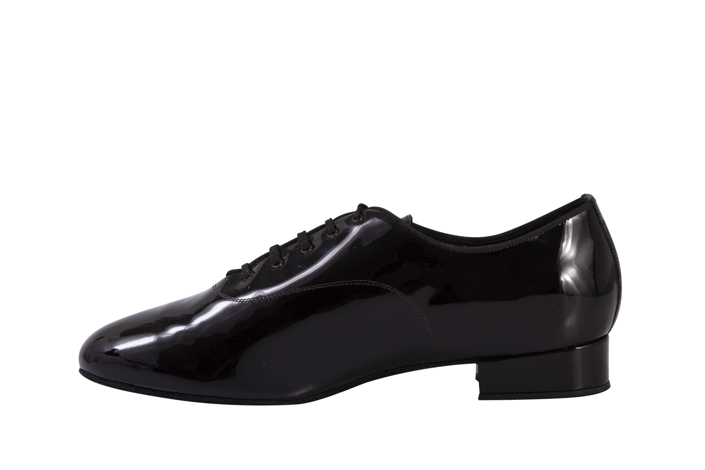 Dance Naturals 11 Galeone Men's Black Patent Leather Ballroom Dance Shoe