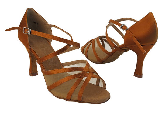 Very Fine Latin Dance Shoe with 4 Strap and Mesh 1605 In Stock