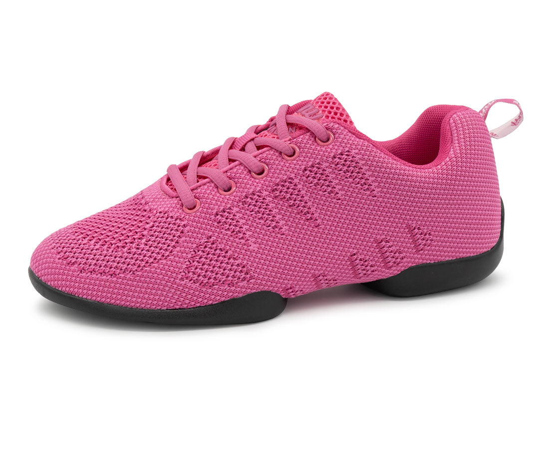 Werner Kern 135 Fuchsia/Black Practice Dance Sneakers