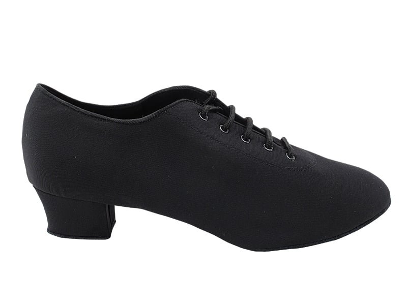 Very Fine Men's Latin Shoes in Black Leather or White Leather or Black Spandex with Split Sole 2303