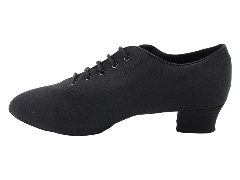 Very Fine 2303LEDSS Men's Latin Shoes in Black Leather or White Leather or Black Spandex with Split Sole