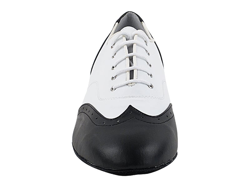 Very Fine Swing Black & White Men's Ballroom Shoes 2513 In Stock