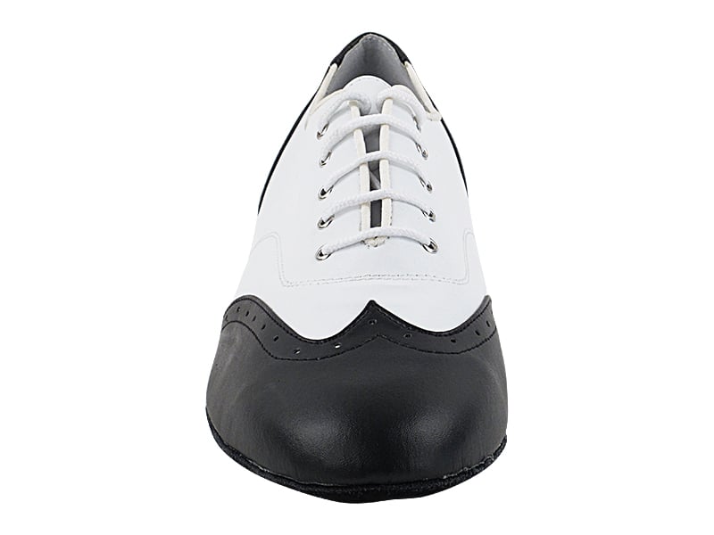 Very Fine 2513 Swing Black & White Men's Ballroom Shoes with Extra Cushioned Insole