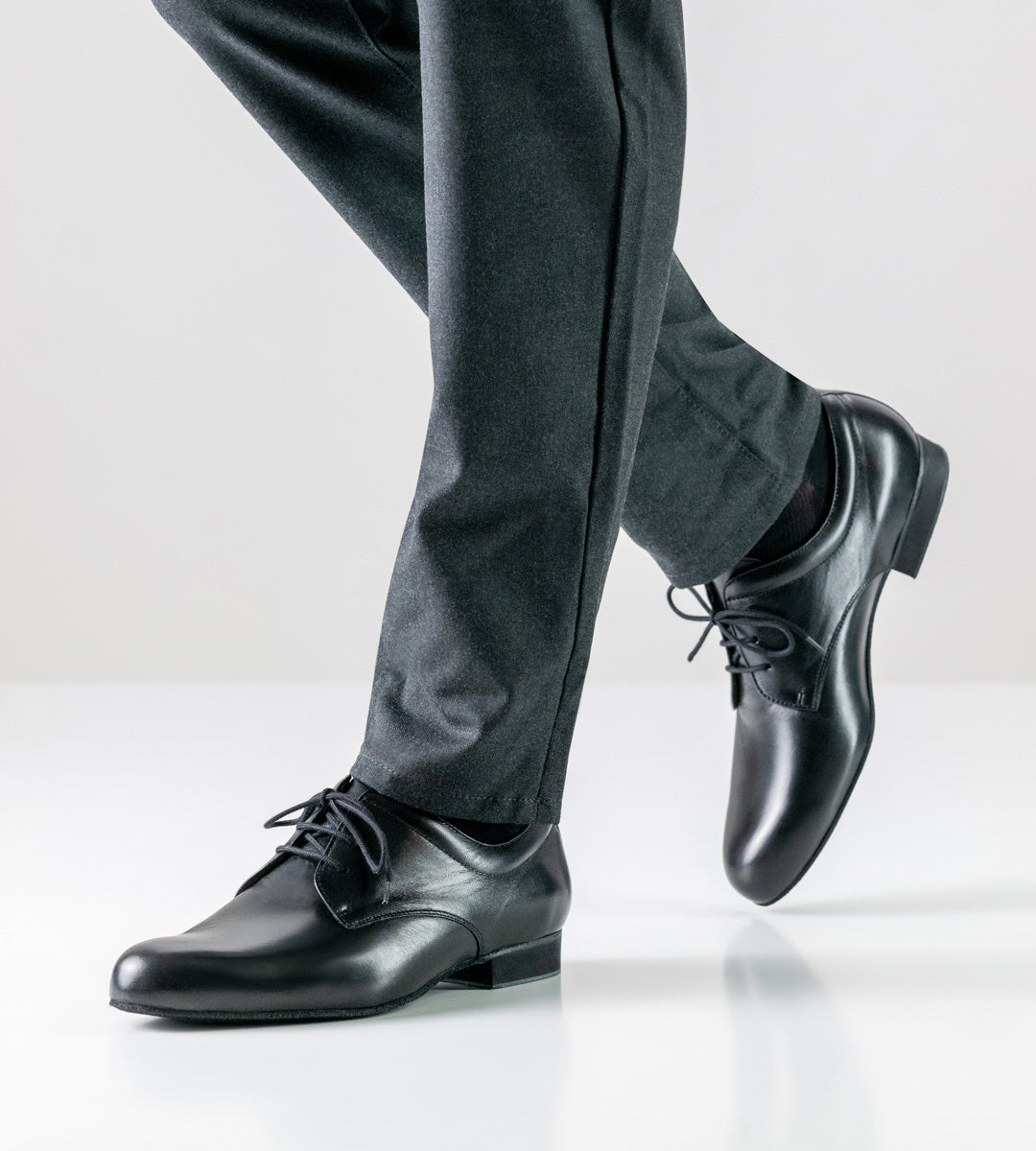 Werner Kern Arezzo Men's Black Nappa Leather Ballroom Dance Shoe