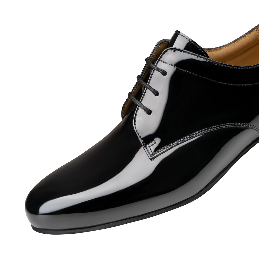Werner Kern Arezzo Lack Soft Black Patent Leather Men's Ballroom Dance Shoe