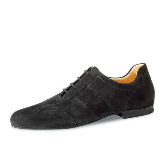Werner Kern Cuneo Men's Suede Leather Ballroom Dance Shoe Available in Black or Gray