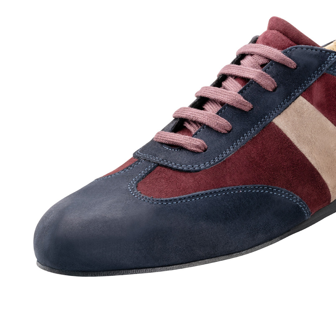 Werner Kern Bari Men's Suede Leather Practice and Social Dance Sneaker Shoe Available in 3 Colors