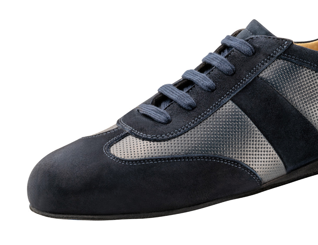 Concealed Eyelets of Bari Men's Dance Sneaker Shoe