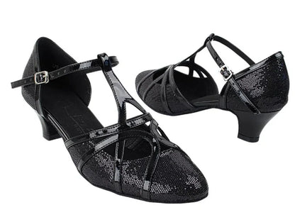 Very Fine Closed Toe Ballroom or Club Shoes with Accents 3541 _Sale