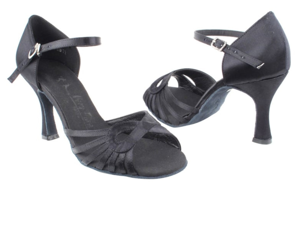 Very Fine Ladies Latin Dance Shoe with T-Bar Strap 3870 In Stock