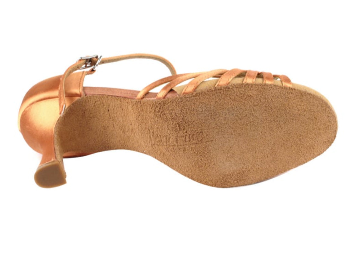 Very Fine Ladies Latin Dance Shoe with T-Bar Strap 3870 In Stock