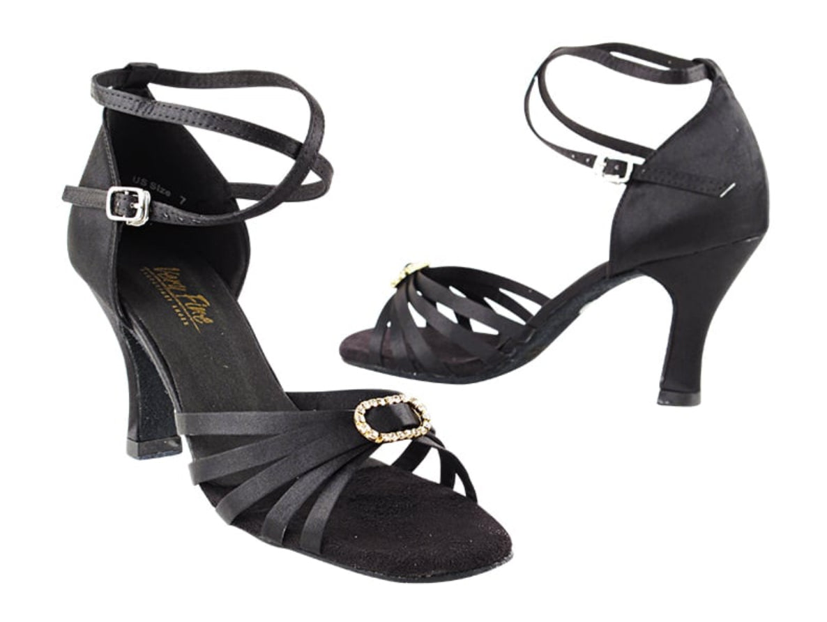 Very Fine Ladies Latin Dance Shoe with Knot 6005 In Stock