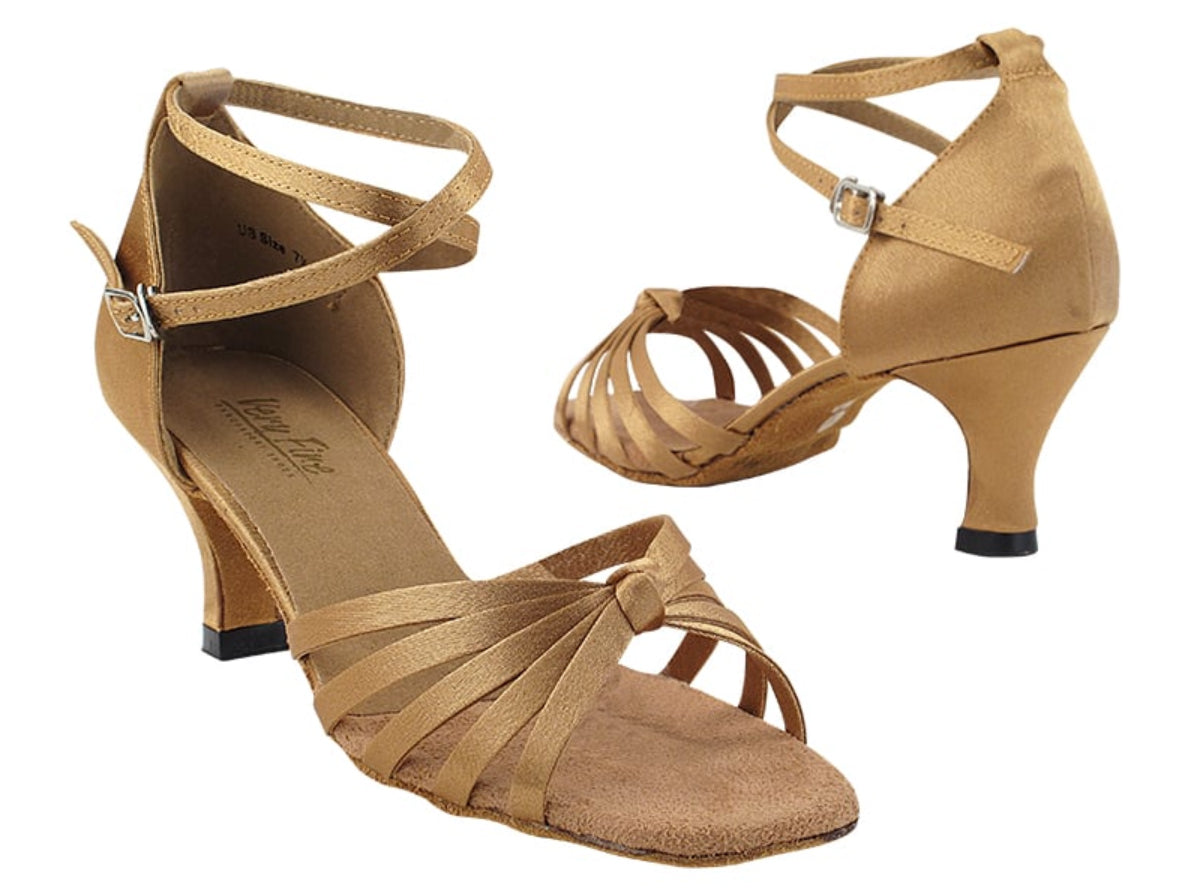 Very Fine Ladies Latin Dance Shoe with Knot 6005 In Stock