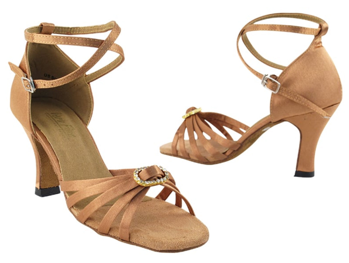 Very Fine Ladies Latin Dance Shoe with Knot 6005 In Stock