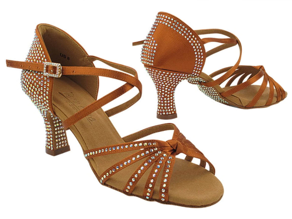 Very Fine Ladies Latin Dance Shoe with Knot 6005 In Stock