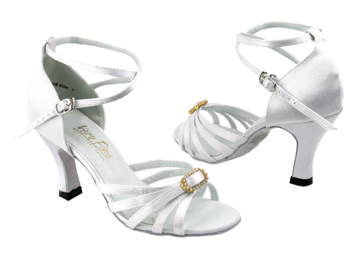 Very Fine Ladies Latin Dance Shoe with Knot 6005 In Stock