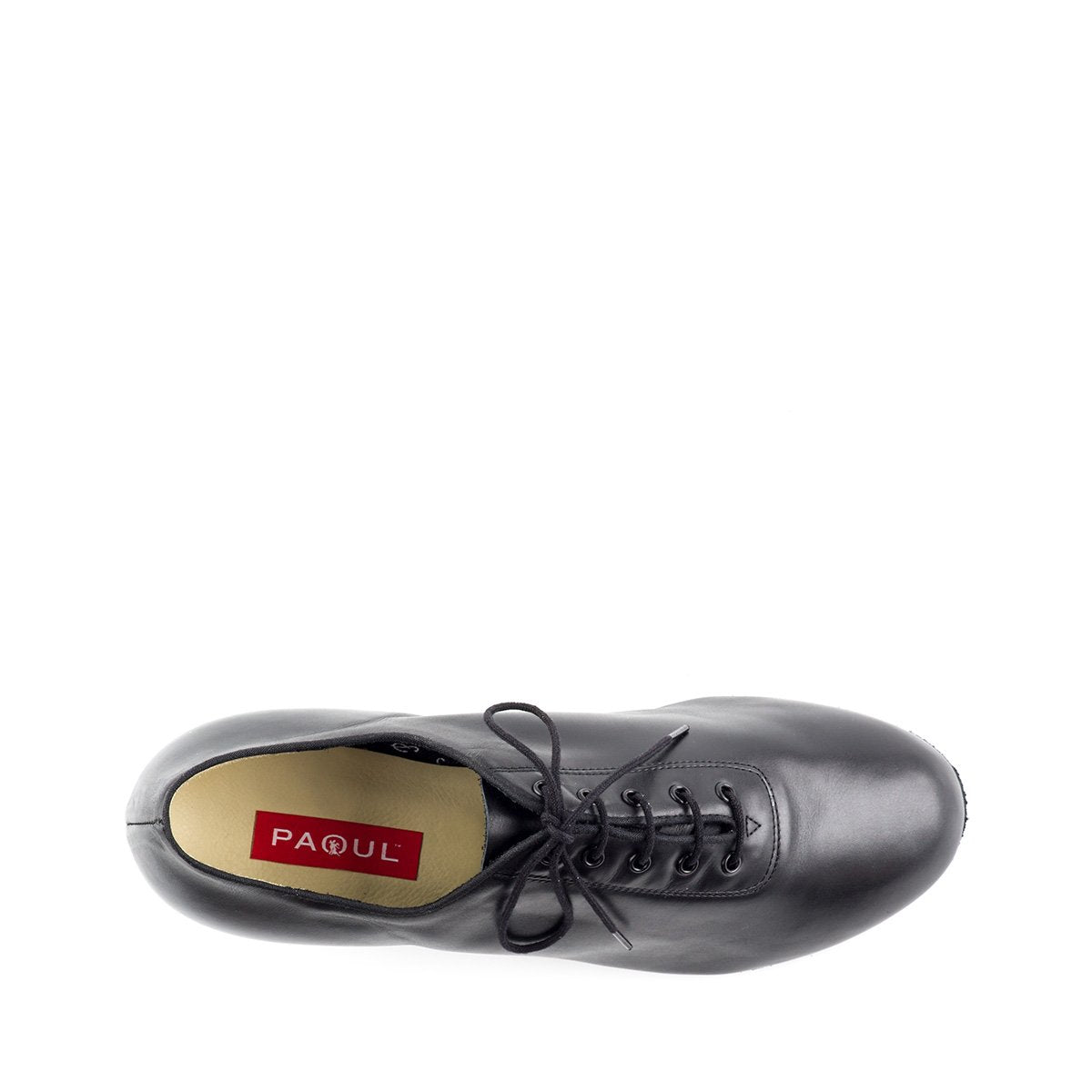 Paoul men's black leather dance shoe