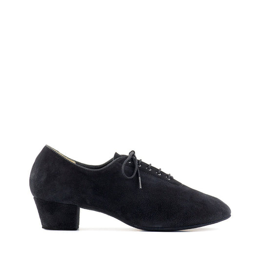 Men's black suede Latin dance shoe
