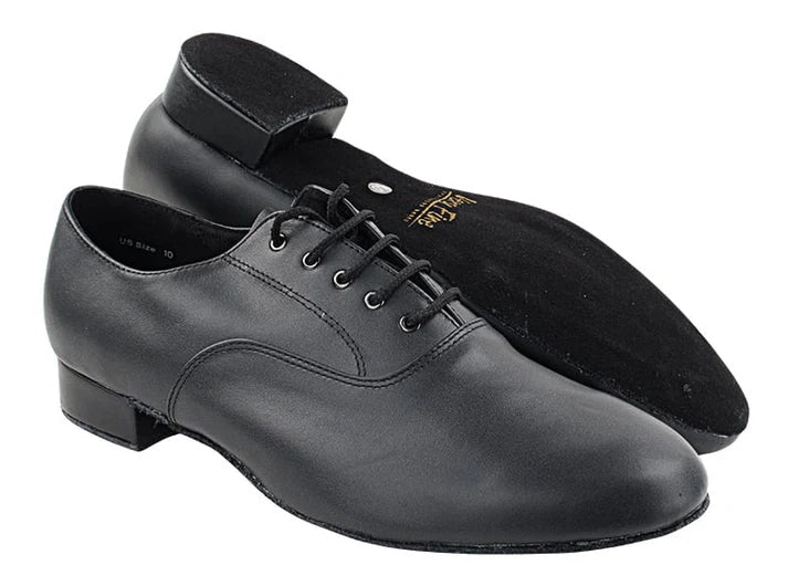 Very Fine Black Ballroom Dance Shoes for Men 919101_SALE In Stock