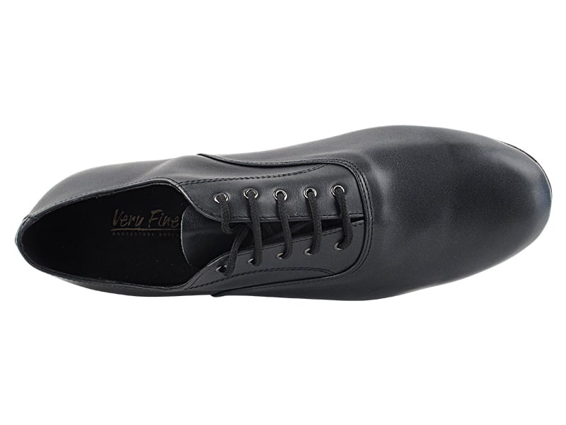 Very Fine C919101W_SALE Black Leather Men's Ballroom Dance Shoe in Wide Width