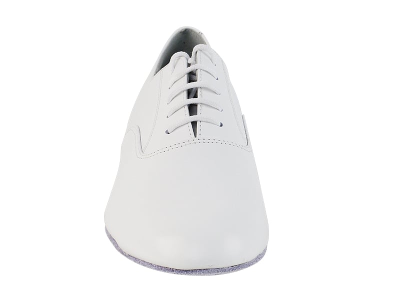 Very Fine 919101_sale Men's Ballroom Shoes in White Leather in Stock