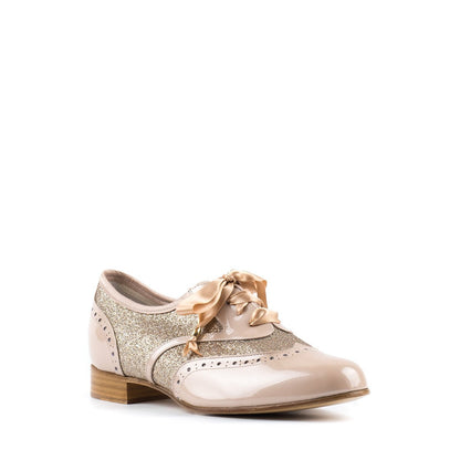 Derby Bridal or Social Dance Shoe with Satin Bow