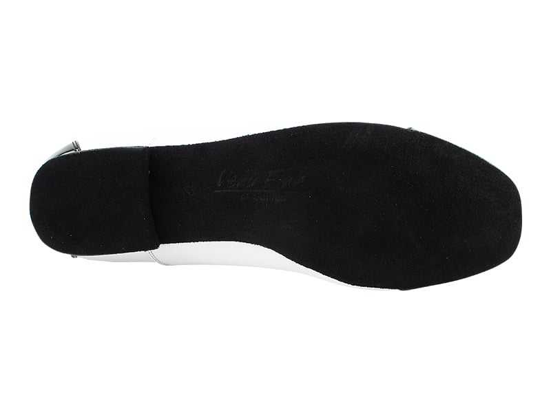 Very Fine C916102 Black Patent & Black Leather and Black Patent & White Leather Men's Ballroom Dance Shoe