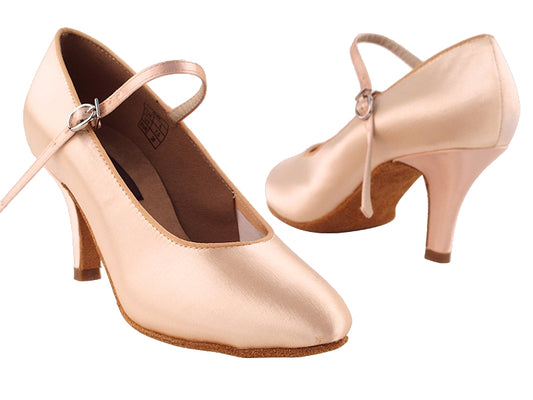 Very Fine Standard Ballroom Dance Shoes with Straight Strap 5024 in Stock