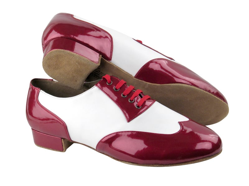 Very Fine Men's Ballroom Shoe 100101 in Multiple Colors with Extra Cushioned Insole and Footbed