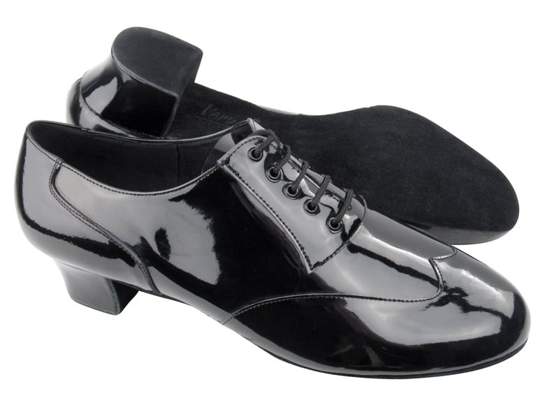 Very Fine Men's Ballroom Shoe 100101 in Multiple Colors with Extra Cushioned Insole and Footbed