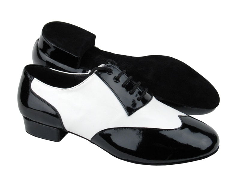 Very Fine Men's Ballroom Shoe 100101 in Multiple Colors with Extra Cushioned Insole and Footbed