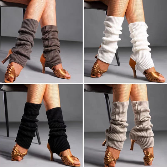 Women's Soft Knitted Leg Warmers Available in 14 Colors