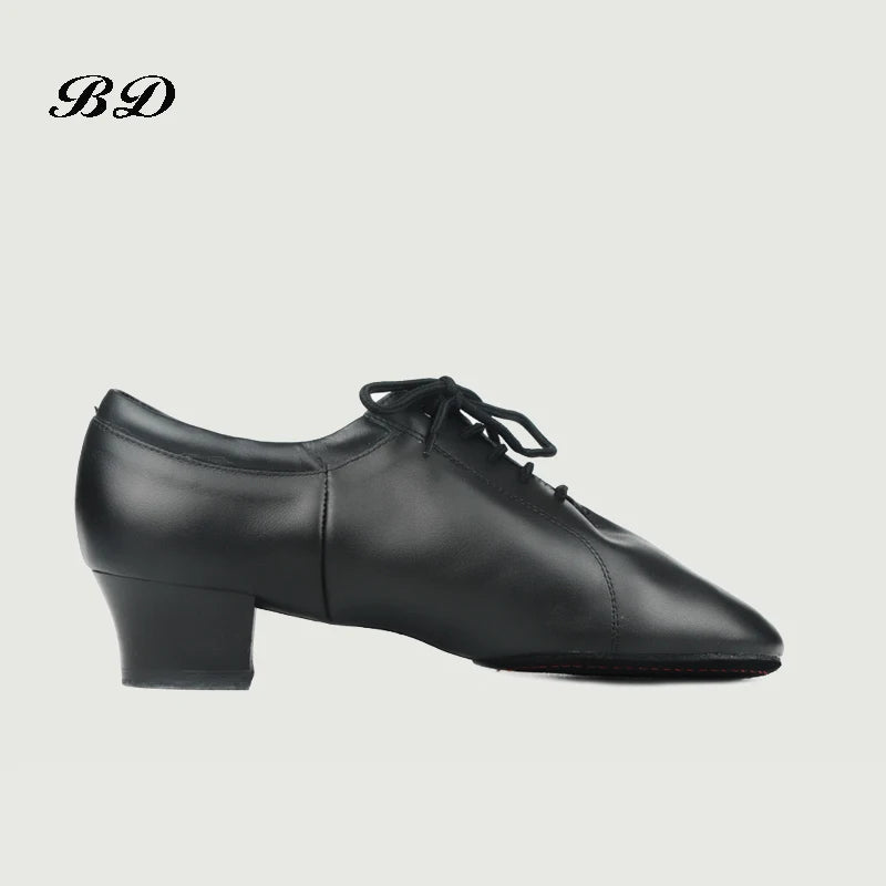 Men's BD Dance Latin Shoes in White, Black or Patent Leather BD 419