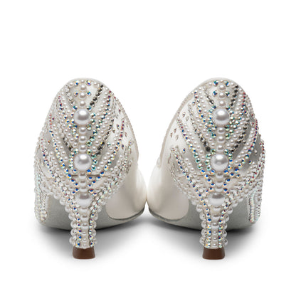 International Dance Shoes IDS ICS RoundToe by Lauren White Satin