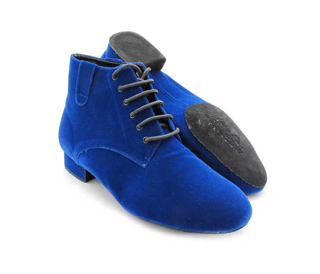 Very Fine Men's Leather Ballroom Dance Shoes with High Top Ankle and 1” heel 9001 In Stock