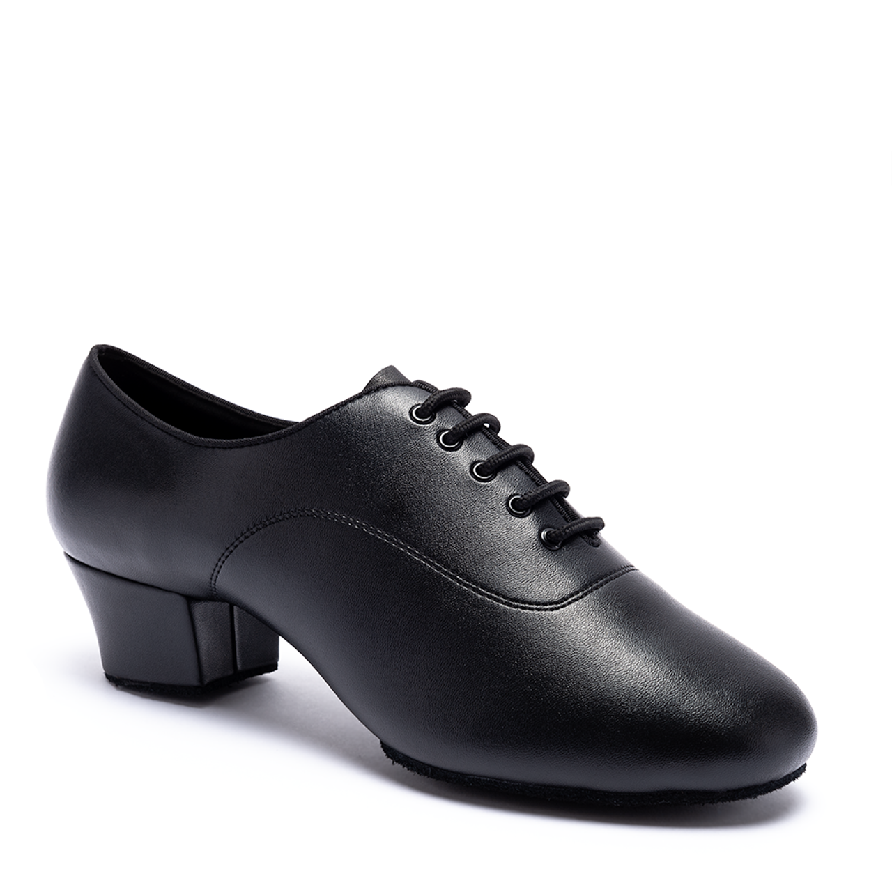 International Dance Shoes IDS Dansport MST Flex Black Calf Men's Split-Sole Latin Dance Shoe