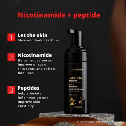 Self Tanner Bronzers Mousse Instant Tanning Lotion