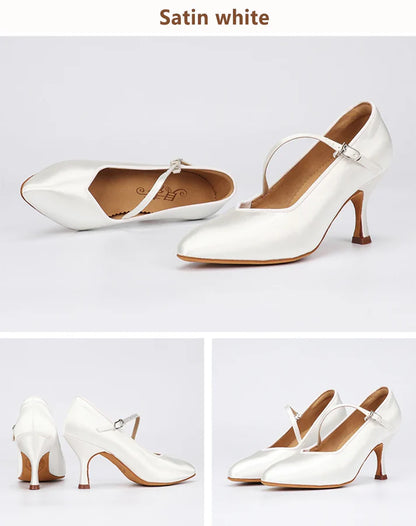 BD Dance Ladies Single Strap Standard Ballroom Shoe 138_SALE